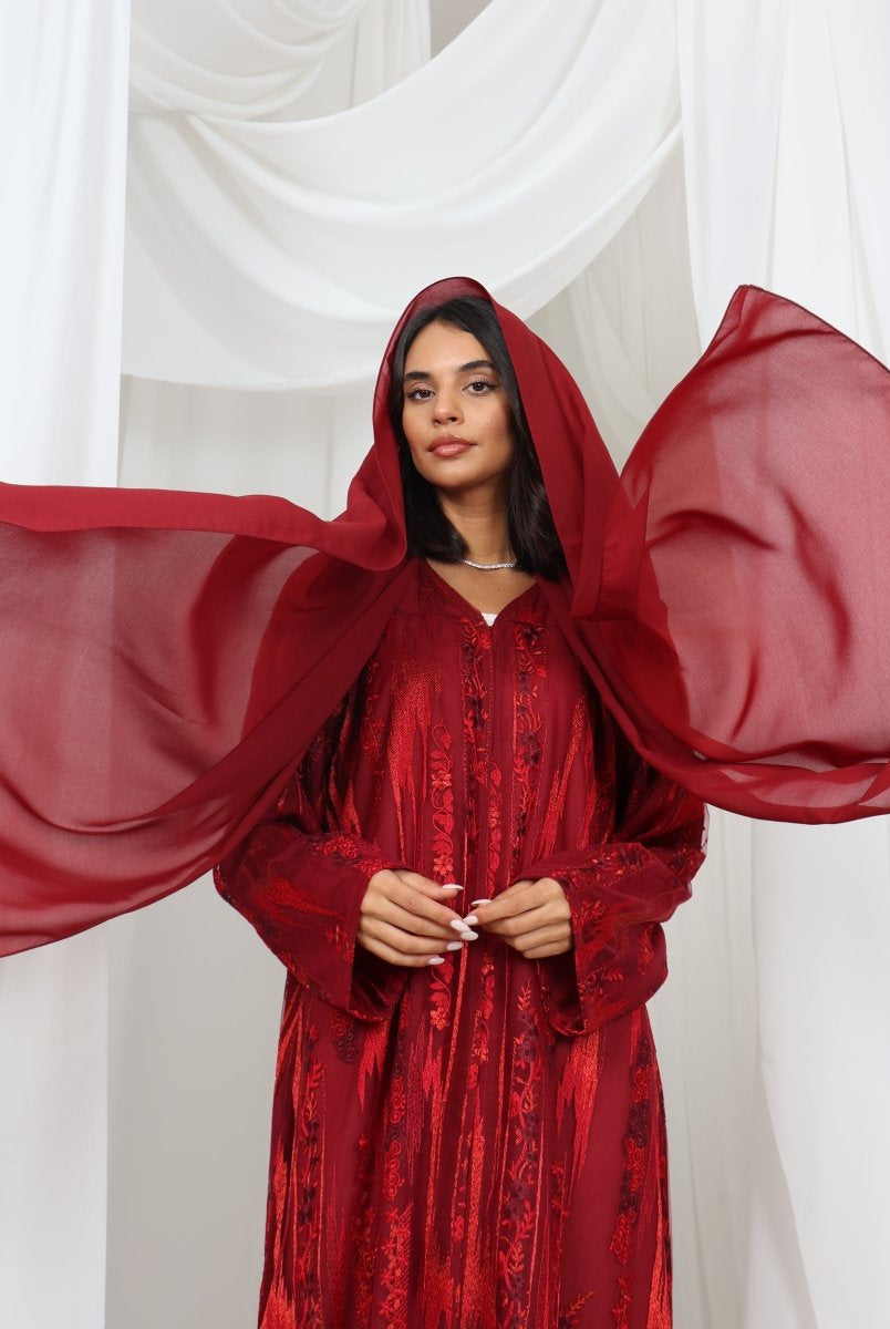 Zahrah (الزهرة) Abaya - Rumi - abaya - jilbab - عبایا - UAE - dubai - دبی - Muslim dress