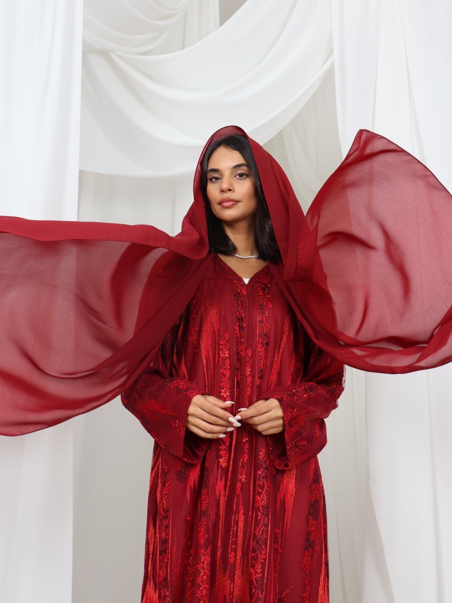 Zahrah (الزهرة) Abaya - Rumi - abaya - jilbab - عبایا - UAE - dubai - دبی - Muslim dress