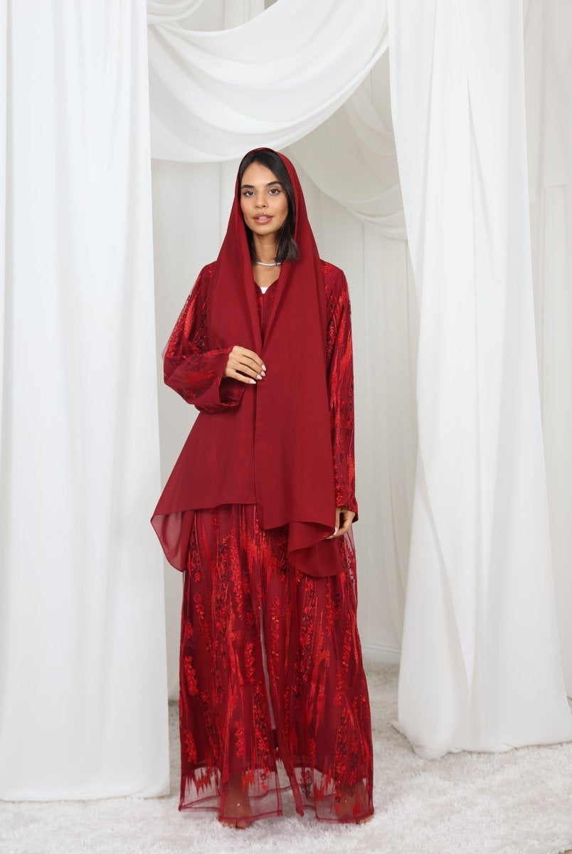 Zahrah (الزهرة) Abaya - Rumi - abaya - jilbab - عبایا - UAE - dubai - دبی - Muslim dress
