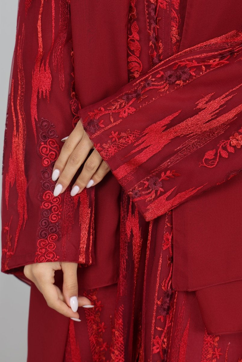 Zahrah (الزهرة) Abaya - Rumi - abaya - jilbab - عبایا - UAE - dubai - دبی - Muslim dress