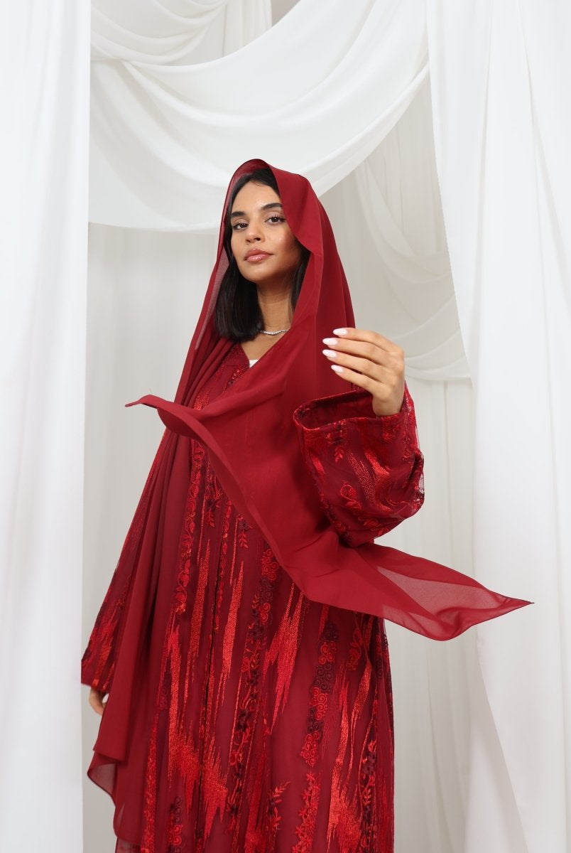 Zahrah (الزهرة) Abaya - Rumi - abaya - jilbab - عبایا - UAE - dubai - دبی - Muslim dress