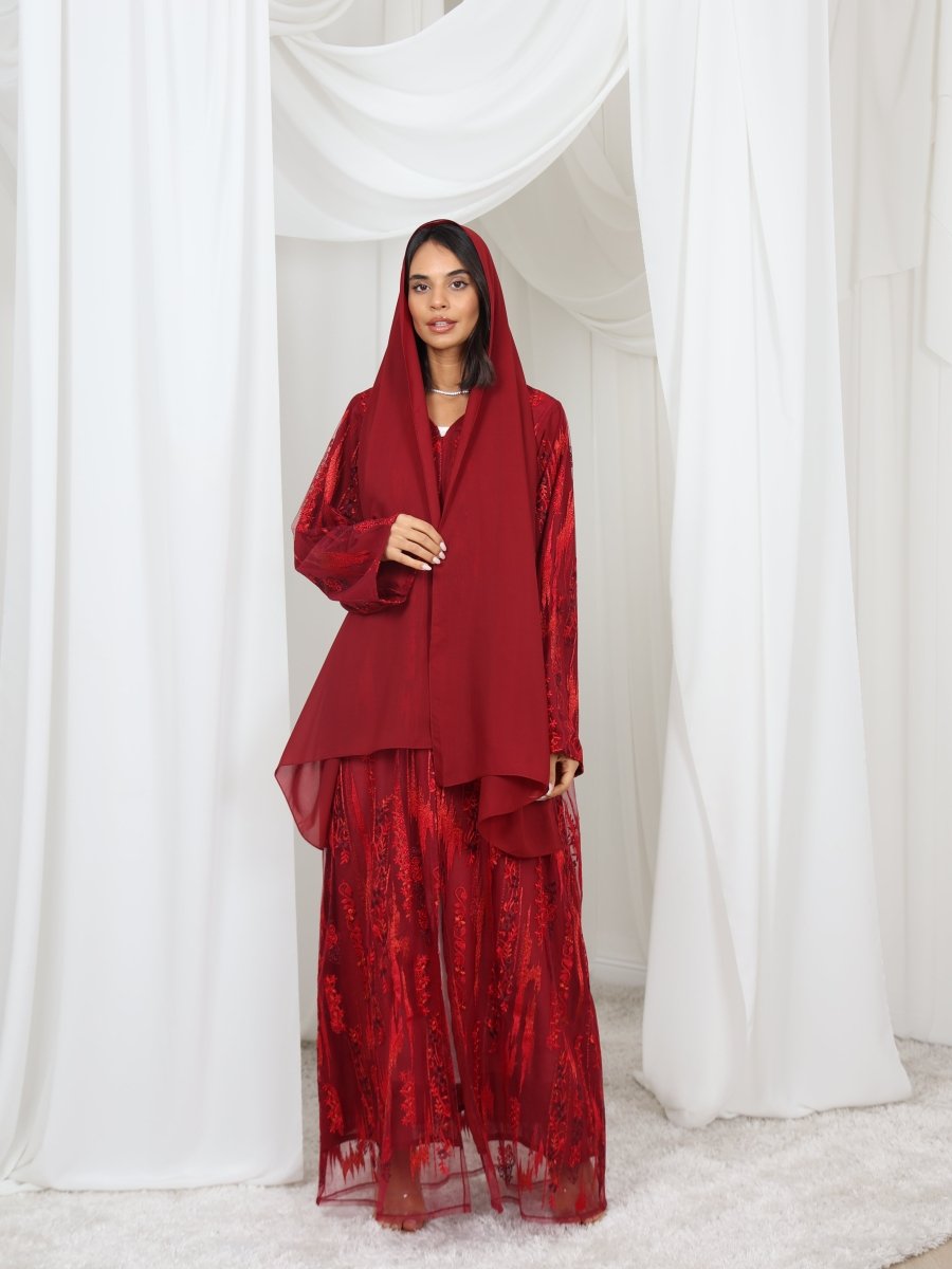 Zahrah (الزهرة) Abaya - Rumi - abaya - jilbab - عبایا - UAE - dubai - دبی - Muslim dress