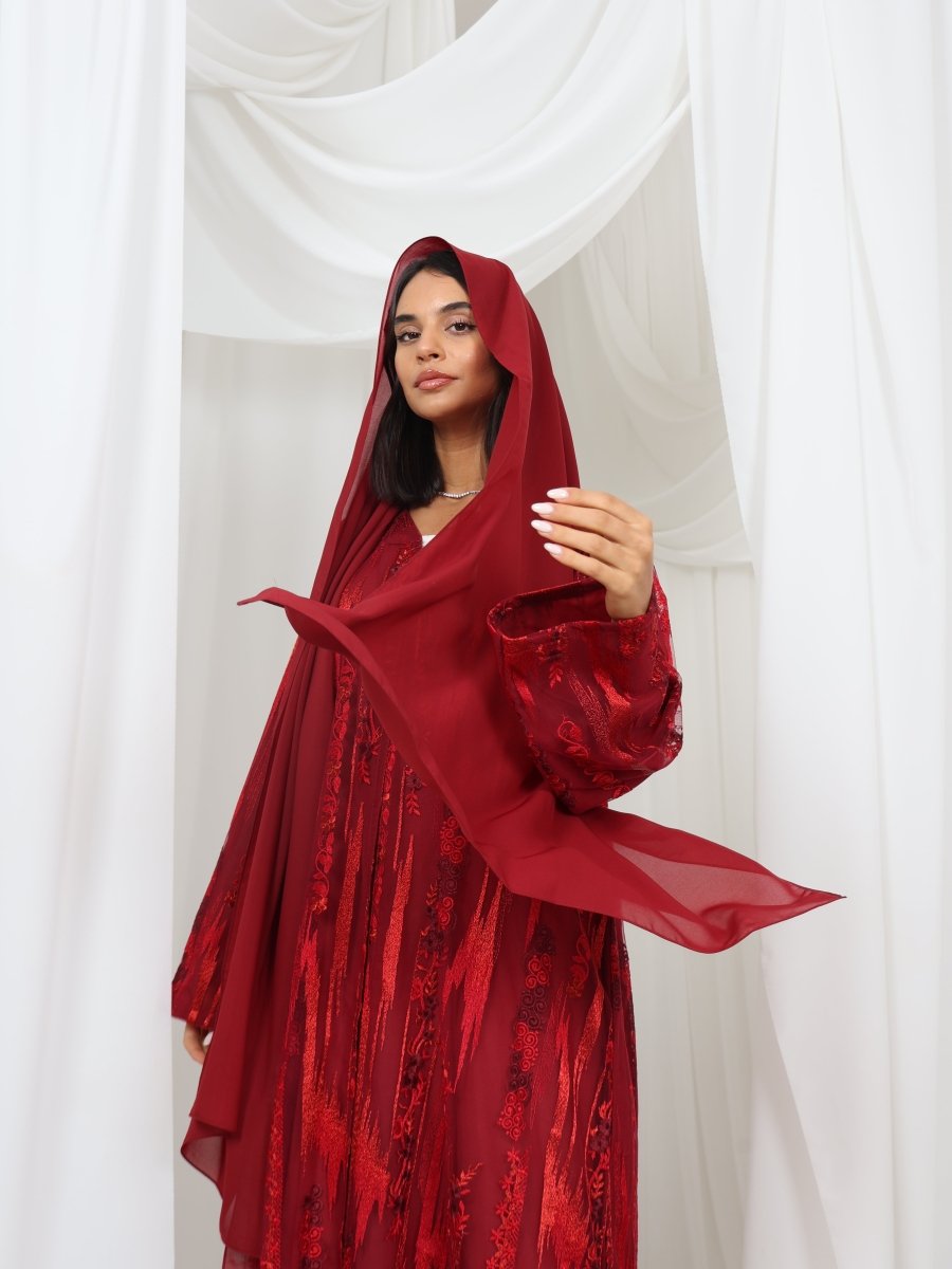 Zahrah (الزهرة) Abaya - Rumi - abaya - jilbab - عبایا - UAE - dubai - دبی - Muslim dress